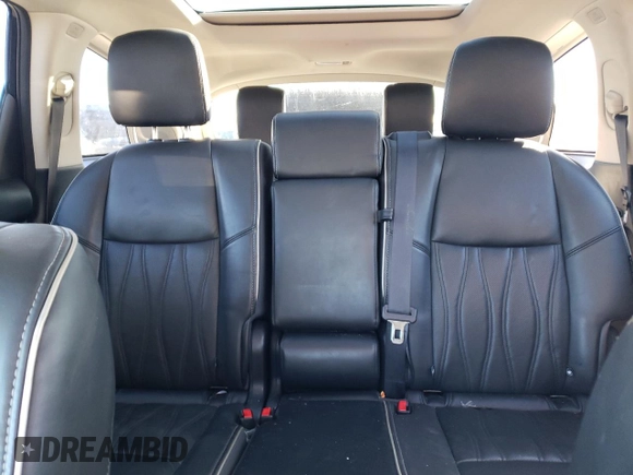 2019 Infiniti QX60 Luxe z VIN 5N1DL0MM1KC561598, wystawiony jako Copart lot #46123045 z przebiegiem 91 619 mil mil oraz Szkody całkowita. Historia ofert i sprzedaży dostępna na DreamBid. Obrazek 10.