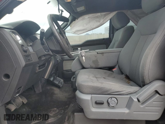 2014 Ford F-150 XL with VIN 1FTFX1ET5EKE99159, listed as a Copart auction lot 58638815 with 82,120 mi miles and Salvage title. Bid and sale history available at DreamBid. Image 7.