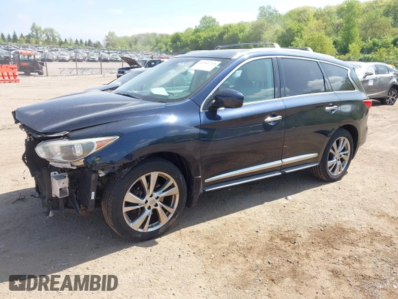 2015 Infiniti QX60 with VIN 5N1AL0MM8FC520975, listed as a IAAI auction lot 42261719 with 125,732 mi miles and . Bid and sale history available at DreamBid. Image 18.