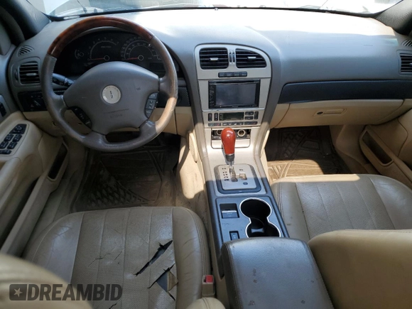 2005 Lincoln LS Sport z VIN 1LNHM87A05Y646745, wystawiony jako Copart lot #70427194 z przebiegiem Nie podano mil oraz Szkoda całkowita • Salvage title. Historia ofert i sprzedaży dostępna na DreamBid. Obrazek 8.