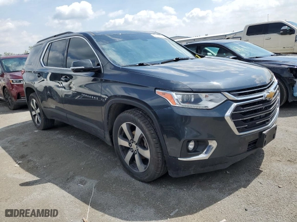 2019 Chevrolet Traverse LT Leather with VIN 1GNEVHKW1KJ202860, listed as a Copart auction lot 54431074 with 77,451 mi miles and Salvage Title. Bid and sale history available at carsss.com. Image 4.