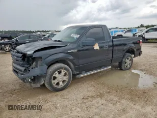 2009 Ford F-150 XL with VIN 1FTRF12W89KB74882, listed as a Copart auction lot 60924495 with 401,265 mi miles and Salvage title. Bid and sale history available at DreamBid. Image 1.