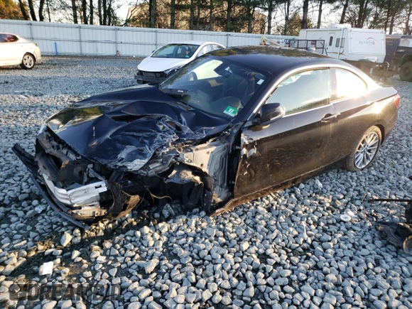 2016 BMW 2 Series 228i xDrive with VIN WBA1G9C57GV599405, listed as a Copart auction lot 80042413 with 120,341 mi miles. Bid and sale history available at carsss.com. Image 1.