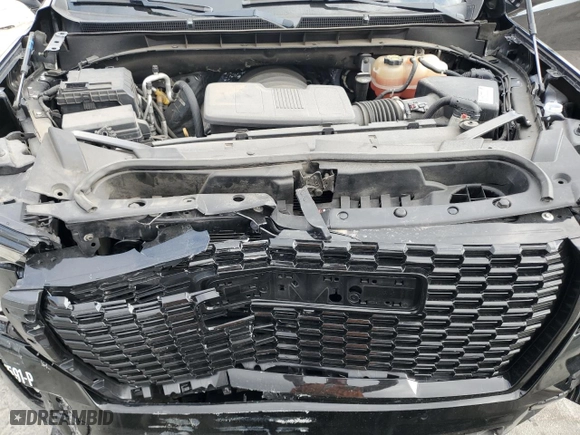 2021 GMC Yukon XL Denali with VIN 1GKS2JKL7MR217440, listed as a Copart auction lot 51016115 with 116,684 mi miles and Salvage Title. Bid and sale history available at carsss.com. Image 12.
