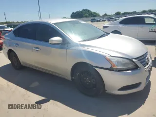 2015 Nissan Sentra SV with VIN 3N1AB7APXFY243996, listed as a Copart auction lot 53812485 with 158,382 mi miles and Clean Title. Bid and sale history available at carsss.com. Image 4.