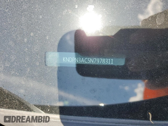 2022 Kia Sportage EX с VIN KNDPN3AC5N7978311, выставлен на аукционе Copart как лот 50744325 с пробегом 87 063 миль миль и Списание • Salvage title. История ставок и продаж доступна на DreamBid. Изображение 15.