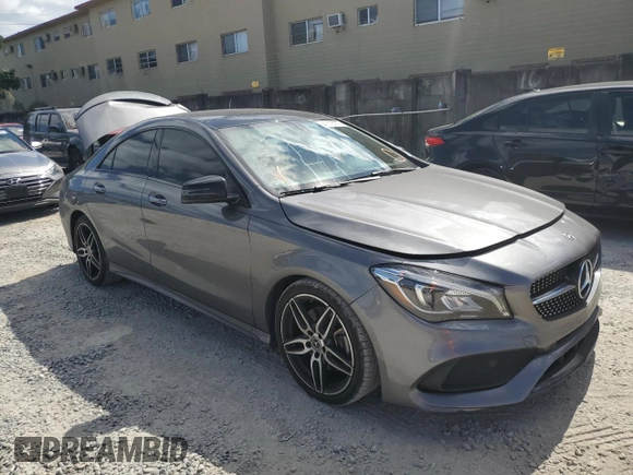 2018 Mercedes-Benz CLA 250 with VIN WDDSJ4EB8JN655752, listed as a Copart auction lot 41113773 with 51,436 mi miles and . Bid and sale history available at DreamBid. Image 4.