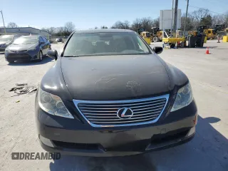 2008 Lexus LS 460 with VIN JTHBL46F585065698, listed as a Copart auction lot 47990655 with Not Provided miles and Salvage Title. Bid and sale history available at DreamBid. Image 5.