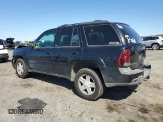 2002 Chevrolet TrailBlazer LTZ with VIN 1GNDT13S322212983, listed as a Copart auction lot 53608405 with 107,187 mi miles and Salvage Title. Bid and sale history available at DreamBid. Image 2.
