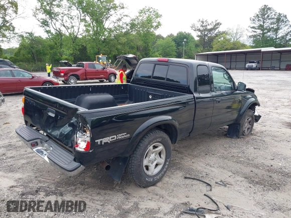 2002 Toyota Tacoma PreRunner with VIN 5TESM92N62Z097492, listed as a IAAI auction lot 42132865 with 138,624 mi miles and . Bid and sale history available at DreamBid. Image 4.