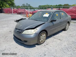 2004 Honda Civic LX with VIN 2HGES16574H559735, listed as a IAAI auction lot 42062936 with 1 mi miles. Bid and sale history available at carsss.com. Image 2.