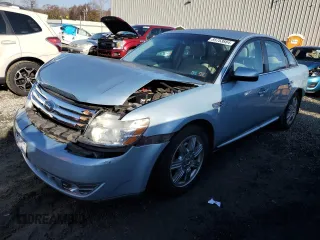2008 Ford Taurus SEL with VIN 1FAHP24W98G100924, listed as a Copart auction lot 85753884 with 119,048 mi miles and Salvage Title. Bid and sale history available at carsss.com. Image 1.