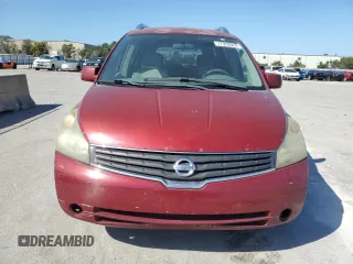 2007 Nissan Quest S with VIN 5N1BV28U87N119257, listed as a Copart auction lot 77359524 with 190,706 mi miles and Salvage Title. Bid and sale history available at carsss.com. Image 5.