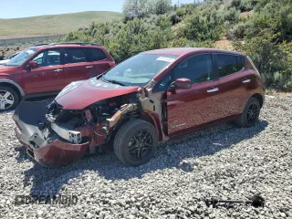 2017 Nissan LEAF SV z VIN 1N4BZ0CP8HC301672, wystawiony jako Copart lot #58058335 z przebiegiem 56 086 mil mil oraz Szkoda całkowita • Salvage title. Historia ofert i sprzedaży dostępna na DreamBid. Obrazek 1.