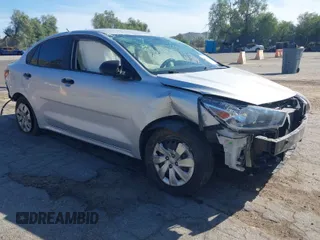 2018 Kia Rio LX with VIN 3KPA24AB0JE070676, listed as a IAAI auction lot 41701982 with 67,058 mi miles. Bid and sale history available at carsss.com. Image 1.
