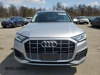 2020 Audi Q7 Premium with VIN WA1AJAF70LD010885, listed as a Copart auction lot 52346325 with 51,962 mi miles and Salvage Title. Bid and sale history available at carsss.com. Image 5.