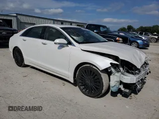 2018 Lincoln MKZ Reserve with VIN 3LN6L5FC4JR609329, listed as a Copart auction lot 66556304 with 48,257 mi miles and Salvage Title. Bid and sale history available at DreamBid. Image 4.