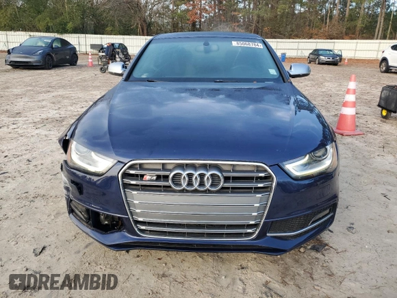 2014 Audi S4 Premium Plus with VIN WAUDGAFL2EA141963, listed as a Copart auction lot 85068784 with 40,269 mi miles and Salvage Title. Bid and sale history available at carsss.com. Image 5.