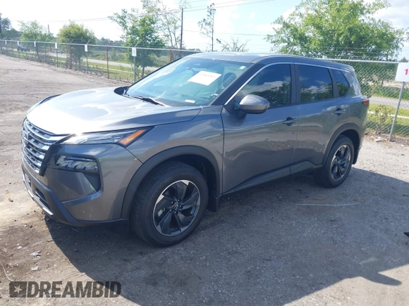 2024 Nissan Rogue SV with VIN 5N1BT3BA2RC755388, listed as a IAAI auction lot 42083297 with 1,131 mi miles and . Bid and sale history available at carsss.com. Image 17.