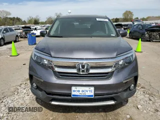 2022 Honda Pilot EX-L with VIN 5FNYF5H54NB014880, listed as a Copart auction lot 50223345 with 34,021 mi miles and Salvage title. Bid and sale history available at DreamBid. Image 5.