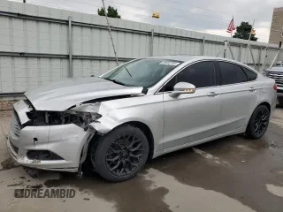 2014 Ford Fusion Titanium with VIN 3FA6P0K93ER257409, listed as a Copart auction lot 59603765 with 202,622 mi miles and Salvage title. Bid and sale history available at DreamBid. Image 1.