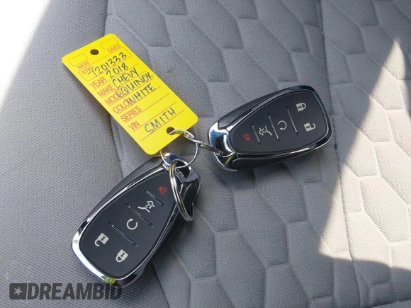 2018 Chevrolet Equinox LT with VIN 3GNAXTEX2JS550602, listed as a IAAI auction lot 41867708 with 65,152 mi miles. Bid and sale history available at carsss.com. Image 11.