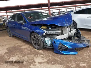 2022 Kia K5 GT-Line z VIN 5XXG64J27NG121697, wystawiony jako IAAI lot #41854483 z przebiegiem 44 559 mil mil oraz . Historia ofert i sprzedaży dostępna na DreamBid. Obrazek 1.