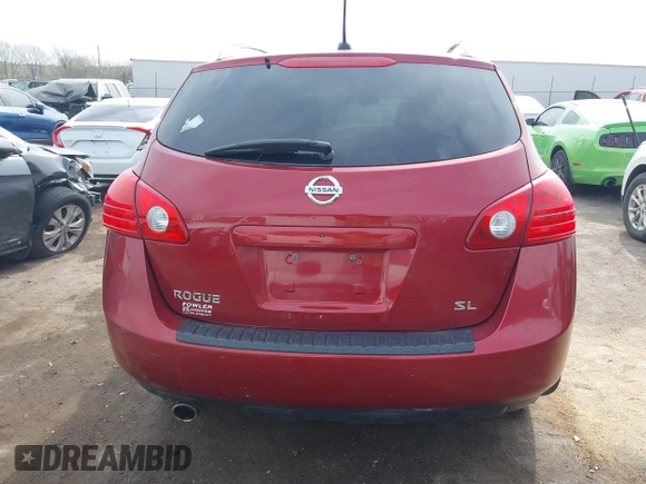 2010 Nissan Rogue S with VIN JN8AS5MT0AW018162, listed as a IAAI auction lot 41913100 with 155,347 mi miles and . Bid and sale history available at carsss.com. Image 16.