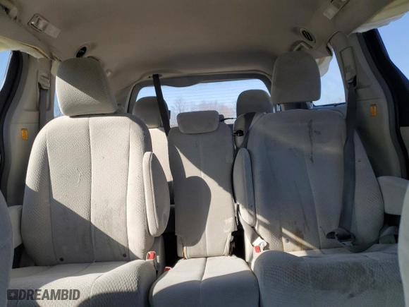 2011 Toyota Sienna LE AAS with VIN 5TDKK3DC9BS059458, listed as a Copart auction lot 50737635 with 171,169 mi miles and Salvage Title. Bid and sale history available at carsss.com. Image 10.