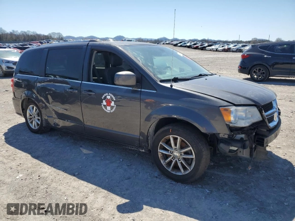 2019 Dodge Grand Caravan SXT with VIN 2C4RDGCGXKR544804, listed as a Copart auction lot 50047295 with 112,374 mi miles and Salvage Title. Bid and sale history available at DreamBid. Image 4.