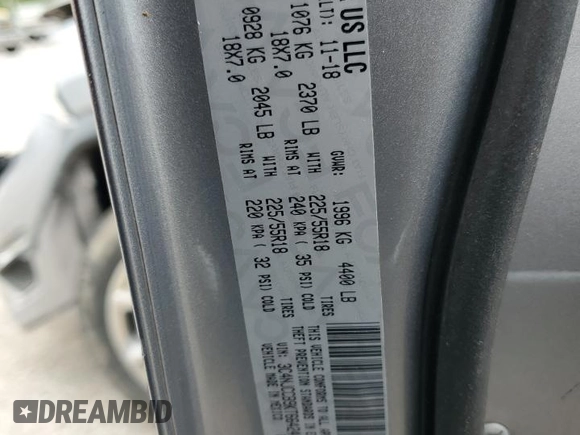2019 Jeep Compass Limited z VIN 3C4NJCCB9KT664241, wystawiony jako Copart lot #50925025 z przebiegiem 132 986 mil mil oraz Szkoda całkowita • Salvage title. Historia ofert i sprzedaży dostępna na DreamBid. Obrazek 15.