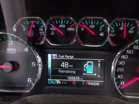 2016 Chevrolet Tahoe LTZ with VIN 1GNSKCKC7GR455033, listed as a IAAI auction lot 40811560 with 165,845 mi miles. Bid and sale history available at carsss.com. Image 15.