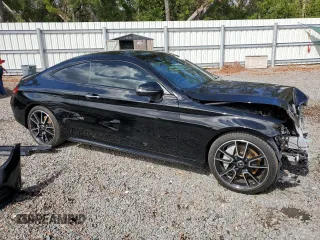 2023 Mercedes-Benz C 300 with VIN W1KWJ8DB2PG131066, listed as a Copart auction lot 78789684 with 9,617 mi miles and Salvage Title. Bid and sale history available at DreamBid. Image 4.
