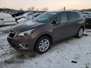 2019 Buick Envision Essence with VIN LRBFX1SA9KD006066, listed as a Copart auction lot 86119384 with 58,915 mi miles and Salvage Title. Bid and sale history available at DreamBid. Image 1.