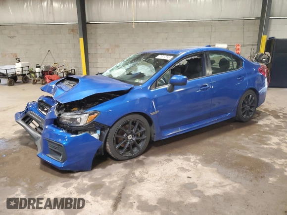 2020 Subaru WRX Limited with VIN JF1VA1N60L8822699, listed as a Copart auction lot 61814595 with 74,434 mi miles and Salvage title. Bid and sale history available at DreamBid. Image 1.