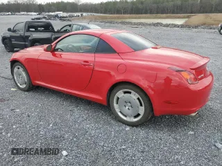 2005 Lexus SC 430 z VIN JTHFN48Y350065153, wystawiony jako Copart lot #47030875 z przebiegiem 151 837 mil mil oraz Szkoda całkowita • Salvage title. Historia ofert i sprzedaży dostępna na DreamBid. Obrazek 2.