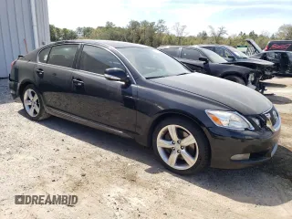 2009 Lexus GS 350 with VIN JTHBE96S790045651, listed as a Copart auction lot 48876985 with 182,511 mi miles and Salvage Title. Bid and sale history available at carsss.com. Image 4.