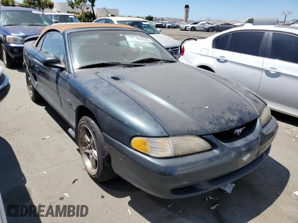 1998 Ford Mustang GT with VIN 1FAFP45X9WF103156, listed as a Copart auction lot 61475414 with 79,714 mi miles and Salvage Title. Bid and sale history available at carsss.com. Image 4.