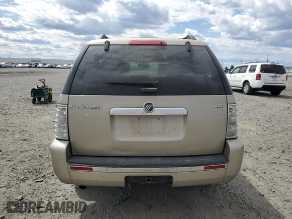 2007 Mercury Mountaineer with VIN 4M2EU47E67UJ16769, listed as a Copart auction lot 59628095 with 182,819 mi miles and Salvage title. Bid and sale history available at DreamBid. Image 6.