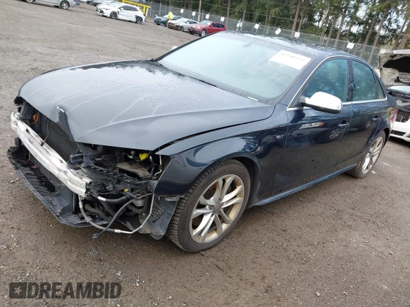 2013 Audi S4 Premium Plus with VIN WAUBGAFL5DA086236, listed as a IAAI auction lot 41948532 with 116,279 mi miles. Bid and sale history available at carsss.com. Image 2.