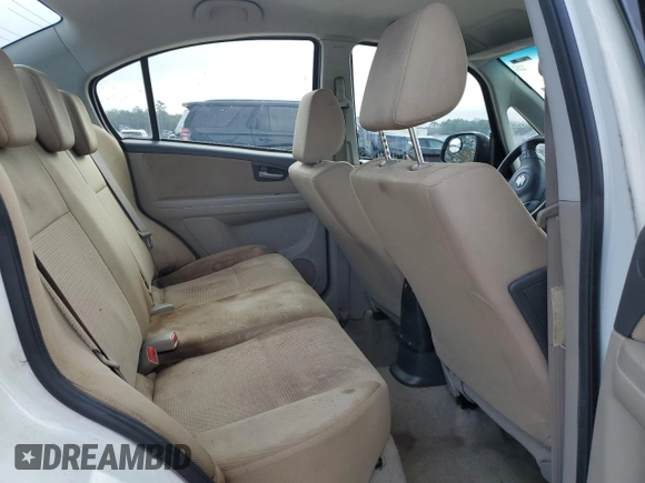 2008 Suzuki SX4 with VIN JS2YC412485105923, listed as a Copart auction lot 85539524 with 115,792 mi miles and Salvage Title. Bid and sale history available at carsss.com. Image 10.