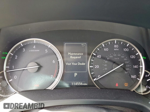 2016 Lexus RX 350 with VIN 2T2BZMCA4GC032889, listed as a Copart auction lot 62351685 with 114,556 mi miles and Salvage title. Bid and sale history available at DreamBid. Image 9.