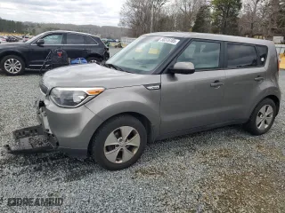 2015 Kia Soul with VIN KNDJN2A25F7208974, listed as a Copart auction lot 50376185 with 185,371 mi miles and Salvage Title. Bid and sale history available at carsss.com. Image 1.