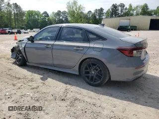 2025 Honda Civic Sport with VIN 2HGFE2F52SH506035, listed as a Copart auction lot 54035805 with 11,141 mi miles and Salvage title. Bid and sale history available at DreamBid. Image 2.