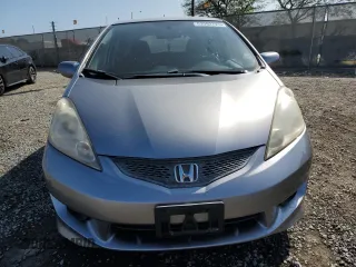 2009 Honda Fit Sport with VIN JHMGE88429S035189, listed as a Copart auction lot 53992725 with 87,030 mi miles and Salvage Title. Bid and sale history available at carsss.com. Image 5.