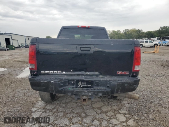 2012 GMC Sierra 2500HD SLT with VIN 1GT121E89CF142433, listed as a Copart auction lot 71720594 with 171,967 mi miles and Salvage title. Bid and sale history available at DreamBid. Image 6.