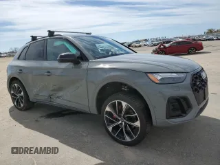 2021 Audi SQ5 Prestige with VIN WA1C4AFY4M2018879, listed as a Copart auction lot 45547564 with 18,102 mi miles and Salvage Title. Bid and sale history available at DreamBid. Image 4.