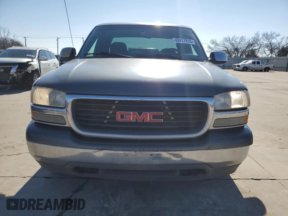 2001 GMC New Sierra 1500 SL with VIN 1GTEC19V91Z170484, listed as a Copart auction lot 43427915 with 357,362 mi miles and Clean Title. Bid and sale history available at carsss.com. Image 5.