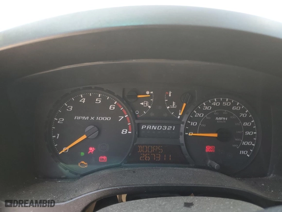 2005 Chevrolet Colorado Z85 with VIN 1GCCS148758286774, listed as a Copart auction lot 51073225 with 267,311 mi miles and Salvage Title. Bid and sale history available at carsss.com. Image 9.