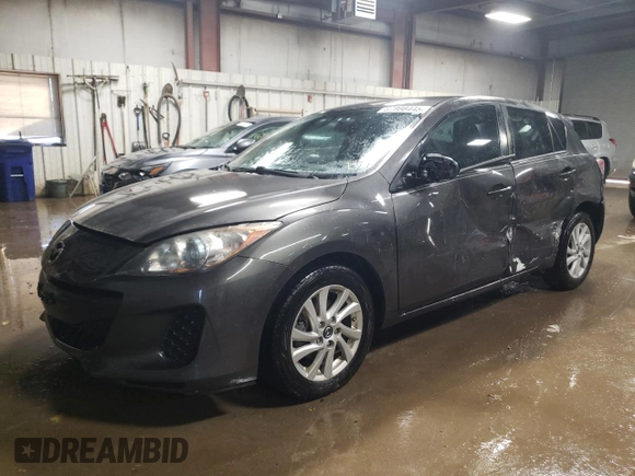 2013 Mazda 3 i Touring with VIN JM1BL1L75D1777109, listed as a Copart auction lot 87866445 with 95,316 mi miles and Salvage Title. Bid and sale history available at carsss.com. Image 1.